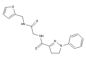 N-[2-(2-furfurylamino)-2-keto-ethyl]-1-phenyl-2-pyrazoline-3-carboxamide