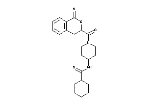 N-[1-(1-ketoisochroman-3-carbonyl)-4-piperidyl]cyclohexanecarboxamide