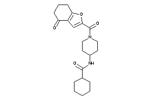 N-[1-(4-keto-6,7-dihydro-5H-benzofuran-2-carbonyl)-4-piperidyl]cyclohexanecarboxamide