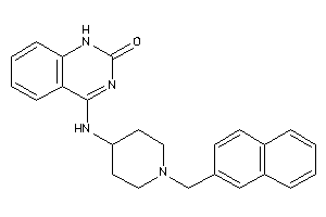 4-[[1-(2-naphthylmethyl)-4-piperidyl]amino]-1H-quinazolin-2-one