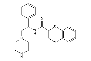 N-(1-phenyl-2-piperazino-ethyl)-2,3-dihydro-1,4-benzoxathiine-2-carboxamide