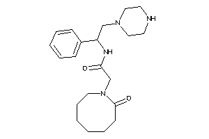 2-(2-ketoazocan-1-yl)-N-(1-phenyl-2-piperazino-ethyl)acetamide