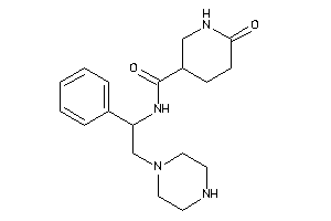 6-keto-N-(1-phenyl-2-piperazino-ethyl)nipecotamide