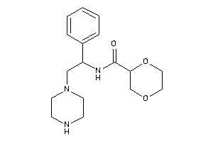 N-(1-phenyl-2-piperazino-ethyl)-1,4-dioxane-2-carboxamide