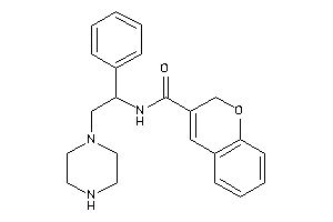 N-(1-phenyl-2-piperazino-ethyl)-2H-chromene-3-carboxamide