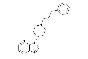 3-[1-(3-phenylpropyl)-4-piperidyl]imidazo[4,5-b]pyridine