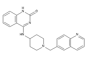 4-[[1-(6-quinolylmethyl)-4-piperidyl]amino]-1H-quinazolin-2-one
