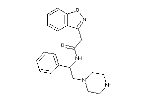 2-indoxazen-3-yl-N-(1-phenyl-2-piperazino-ethyl)acetamide