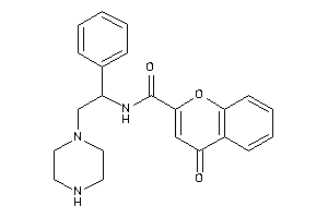 4-keto-N-(1-phenyl-2-piperazino-ethyl)chromene-2-carboxamide