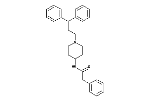 N-[1-(3,3-diphenylpropyl)-4-piperidyl]-2-phenyl-acetamide