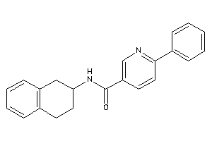 Image of 6-phenyl-N-tetralin-2-yl-nicotinamide