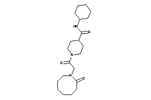 N-cyclohexyl-1-[2-(2-ketoazocan-1-yl)acetyl]isonipecotamide