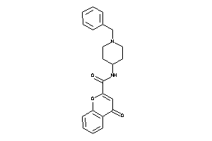 N-(1-benzyl-4-piperidyl)-4-keto-chromene-2-carboxamide