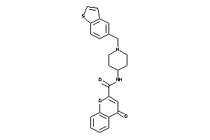 N-[1-(benzothiophen-5-ylmethyl)-4-piperidyl]-4-keto-chromene-2-carboxamide