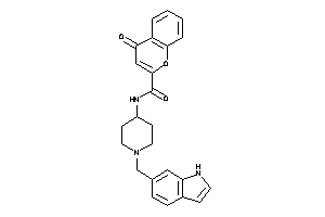 N-[1-(1H-indol-6-ylmethyl)-4-piperidyl]-4-keto-chromene-2-carboxamide