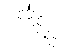 N-cyclohexyl-1-(1-ketoisochroman-3-carbonyl)nipecotamide