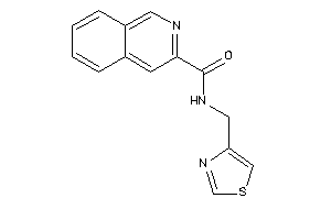 N-(thiazol-4-ylmethyl)isoquinoline-3-carboxamide