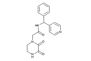 2-(2,3-diketopiperazino)-N-[phenyl(4-pyridyl)methyl]acetamide