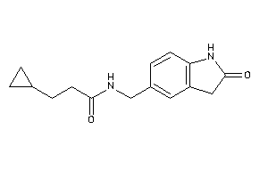 3-cyclopropyl-N-[(2-ketoindolin-5-yl)methyl]propionamide