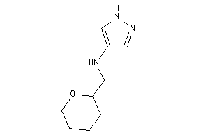 1H-pyrazol-4-yl(tetrahydropyran-2-ylmethyl)amine