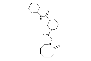 N-cyclohexyl-1-[2-(2-ketoazocan-1-yl)acetyl]nipecotamide