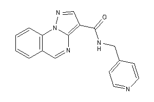 N-(4-pyridylmethyl)pyrazolo[1,5-a]quinazoline-3-carboxamide