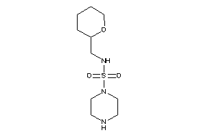 N-(tetrahydropyran-2-ylmethyl)piperazine-1-sulfonamide