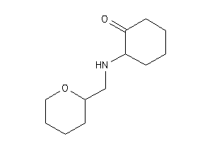 Image of 2-(tetrahydropyran-2-ylmethylamino)cyclohexanone