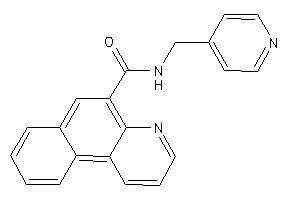 N-(4-pyridylmethyl)benzo[f]quinoline-5-carboxamide