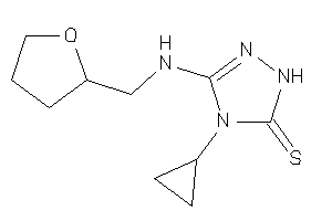 4-cyclopropyl-3-(tetrahydrofurfurylamino)-1H-1,2,4-triazole-5-thione