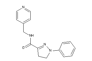 1-phenyl-N-(4-pyridylmethyl)-2-pyrazoline-3-carboxamide