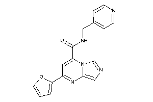 2-(2-furyl)-N-(4-pyridylmethyl)imidazo[1,5-a]pyrimidine-4-carboxamide