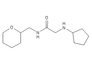 2-(cyclopentylamino)-N-(tetrahydropyran-2-ylmethyl)acetamide