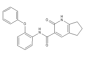 Image of 2-keto-N-(2-phenoxyphenyl)-1,5,6,7-tetrahydro-1-pyrindine-3-carboxamide