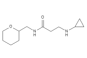 3-(cyclopropylamino)-N-(tetrahydropyran-2-ylmethyl)propionamide