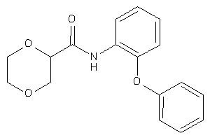 N-(2-phenoxyphenyl)-1,4-dioxane-2-carboxamide