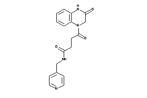 4-keto-4-(3-keto-2,4-dihydroquinoxalin-1-yl)-N-(4-pyridylmethyl)butyramide