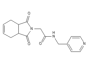 2-(1,3-diketo-3a,4,7,7a-tetrahydroisoindol-2-yl)-N-(4-pyridylmethyl)acetamide