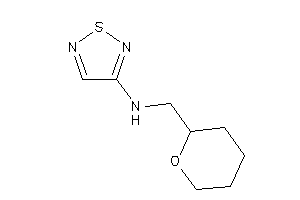 Tetrahydropyran-2-ylmethyl(1,2,5-thiadiazol-3-yl)amine