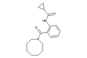 N-[2-(azocane-1-carbonyl)phenyl]cyclopropanecarboxamide