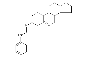 N-phenyl-N'-(2,3,4,7,8,9,10,11,12,13,14,15,16,17-tetradecahydro-1H-cyclopenta[a]phenanthren-3-yl)formamidine