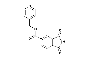 1,3-diketo-N-(4-pyridylmethyl)isoindoline-5-carboxamide