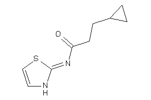 3-cyclopropyl-N-(4-thiazolin-2-ylidene)propionamide