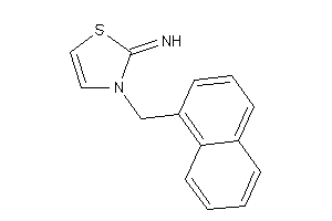 [3-(1-naphthylmethyl)-4-thiazolin-2-ylidene]amine