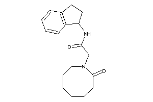N-indan-1-yl-2-(2-ketoazocan-1-yl)acetamide