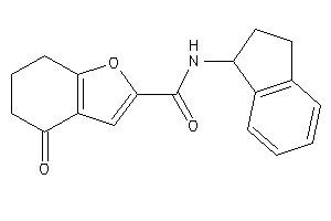 N-indan-1-yl-4-keto-6,7-dihydro-5H-benzofuran-2-carboxamide