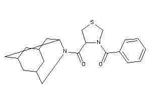 (3-benzoylthiazolidin-4-yl)-BLAHyl-methanone