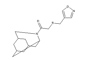 2-(isoxazol-4-ylmethylthio)-1-BLAHyl-ethanone