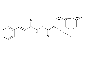 N-(2-keto-2-BLAHyl-ethyl)-3-phenyl-acrylamide