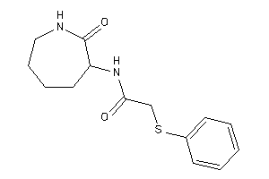 N-(2-ketoazepan-3-yl)-2-(phenylthio)acetamide